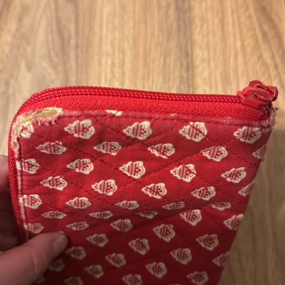 Vera Bradley Nantucket Red retired pattern Wallet - Picture 5 of 5